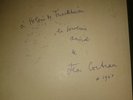 RARE DISQUE 33T FILM DEDICACE LE TESTAMENT D'ORPHEE JEAN COCTEAU DE TURCKHEIM
