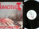 JUGGERNAUT Baptism under fire LP vinyl Original Metal Blade Roadrunner