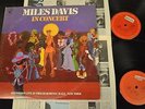 Miles Davis 2 LP Columbia 32093 In Concert JAZZ LP PROMO STICKERS
