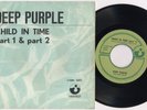 DEEP PURPLE 'Child In Time (Part 1 & Part 2)' 1972 Belgian 7