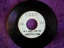 LORETTA LYNN 3 ZERO RECORD FRIST,SECOND,THIRD.