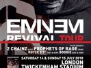 EMINEM TWICKENHAM STADIUM STANDING SATURDAY 14TH JULY 2 X TICKETS