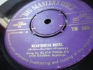 Elvis Presley Heartbreak Hotel / I Was The One 1st press 1956 uk 7'' HMV 45 V/G+