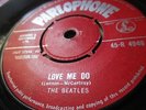 Beatles Love Me Do  clean.Orig UK Parlophone  red label  45 v/g plus con