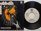 BLACK SABBATH 'Paranoid' 1972 Portuguese 7