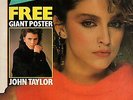 Madonna on Magazine Cover 9 February 1985    Chaka Khan