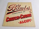 Cheech & Chong Big Bambu LP 1972 Ode Rolling Paper Vinyl Record