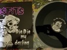 Misfits Die Die My Darling 1st PRESS matrix on tanslucent vinyl. Extremely rare