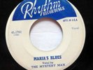 THE MYSTERY MAN 45 Blues in Italy / Maria's blues RHYTHM R&B  d2377