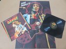 BOB MARLEY & THE WAILERS Live ISLAND 1975 UK pressing vinyl LP & POSTER ILPS9376