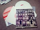 Led Zeppelin Physical Graffiti L.P. Red And White Vinyl Disc Doppl Near Mint