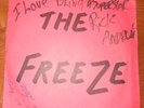 The Freeze I Hate Tourists 7” KBD SIGNED Boston Punk Original Rare Rebel Records