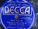 Decca 5152 Louisiana Ramblers MISS VANDY  78 rpm 1935 E HUEY LONG