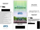 2x E-ticket Eric Clapton Santana Hyde Park DIAMOND CIRCLE Garden entrance 8 July