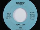 Modern Soul Boogie Funk 45 AXIS Foxy Lady RAINBOW HEAR