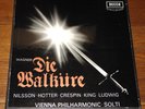 NILSSON SOLTI WAGNER DIE WALKURE 5 LP SET W/ BOOK STEREO DECCA 312 316 NEAR MINT