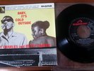 RAY CHARLES AND BETTY CARTER BABY ITS COLD OUTSIDE VINYL 45 RECORD 7