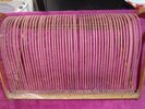 Vintage Retro Mid-Century Luric Metal Wire Record Holder Rack Stand 33/45's