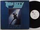 THIN LIZZY Life Live WARNER BROS 2XLP VG++ gatefold