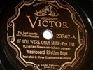 Victor 23367 Washboard Rhythm Kings-Ash Man Crawl (Camden 1932)