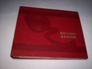 RED RECORD ALBUM BOOK FOR 78 RPM RECORDS with UNUSED INDEX HOLDS 10 RECORDS  #28