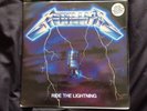 METALLICA - RIDE THE LIGHTNING LP DIRECT METAL MASTER 1ST PRESS + FLYER NM/NM