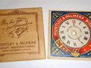 ANTIQUE HUNTLEY & PALMERS MINIATURE ADVERTISING RECORD GRAMOPHONE RECORD