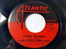 Rare R&B Popcorn Soul 45 Lavern Baker & Jimmy Ricks You're The Boss Atlantic
