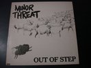 MINOR THREAT OUT OF STEP LP RECORD DISCHORD 10 WITH INSERT ORIGINAL