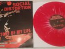 Social Distortion Story of My Life Vol 1 LP Red/White Splatter Mike Ness