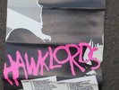 RARE HAWKLORDS (HAWKWIND) TOUR DATE POSTER PROMOTING LP RECORD 25 YEARS ON 1978.