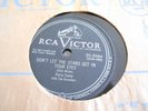 (6) 78 RPM'S FROM 1950'S-PERRY COMO, PATTI PAGE, KITTY KALLEN & THE CREW-CUTS