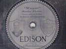 343e.  Alessandro Bonci - Martha-M'appari - Edison (single face) 83010