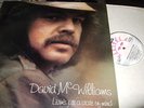DAVID McWILLIAMS : LIVINS JUST A STATE OF MIND LP 1974 DAWN DNLS 3059 UK