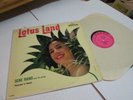 Gene Rains LP Lotus Land ORIG Hawaiian Decca RARE PINK LABEL DL-4064 MONO VG+