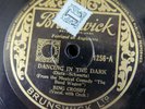 78 rpm BING CROSBY dancing in the dark / where the blue of the night