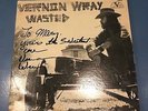 ORIGINAL AUTOGRAPHED Vernon Wray Wasted LP w/ Link Wray Vermillion Records