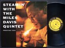 MILES DAVIS Steamin' LP PRESTIGE 7200 RVG MONO John Coltrane Red Garland CLEAN