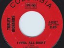 TURLEY RICHARDS I Feel All Right ((** 45 from 1966**)) RARE***RARE