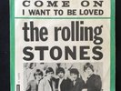 Rolling Stones: Come On / I want to be loved. Rare Danish issue. EX