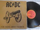 AC/DC - For Those About To Rock - 1981 Albert LP