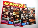 Hit Wave '82  cross; chisel; buckingham; the cars; men at work   STICKERS
