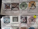 Package Iron Maiden Paris Bercy 2018 : 2 Paper Pass + 2 Guitar Pick Janick Gers