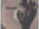 FAUST S/T LP VINYL UK Recommended 1979 3 Track Clear Vinyl Reissue In Printed