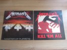 METALLICA - Master Of Puppets And Kill 'Em All  2 Korea Orig LP