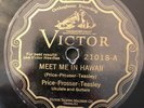 Victor 21018 Price-Prosser-Teasley WABASH BLUES 78 rpm EE+/E STEEL GUITAR