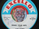 HEAR Slim Harpo 45 Shake Your Hips/Midnight Blues EXCELLO R&B soul mod new breed