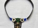 JOHN LENNON TALISMAN NECKLACE - REPLICA - HANDCRAFTED IN LEATHER