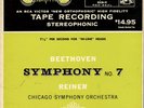 RCA 2-TRACK STEREO TAPE ECS-11: BEETHOVEN - SYMPHONY #7 / REINER / CHICAGO / TAS