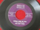 HARP-TONES  SUNDAY KIND OF LOVE  VG++ I'LL NEVER TELL  BRUCE  DOO WOP 45